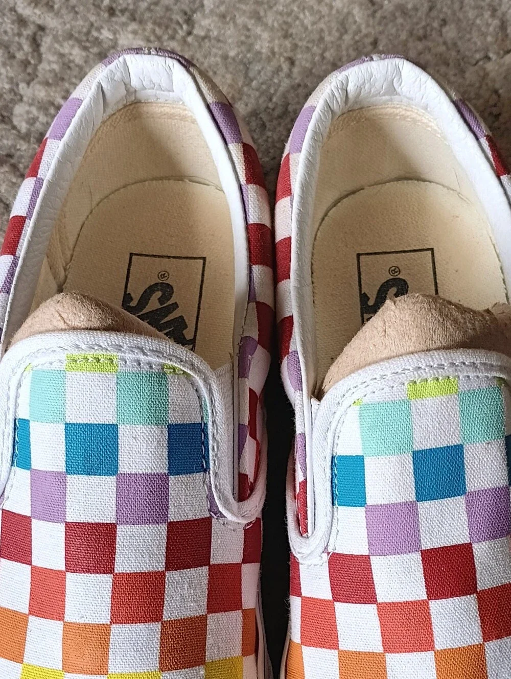 Vans classic checkered